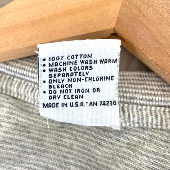 🔥VINTAGE🔥Gopher Sport Made In USA 100% Cotton Single Stitch Striped T-shirt. - Picture 3 of 7